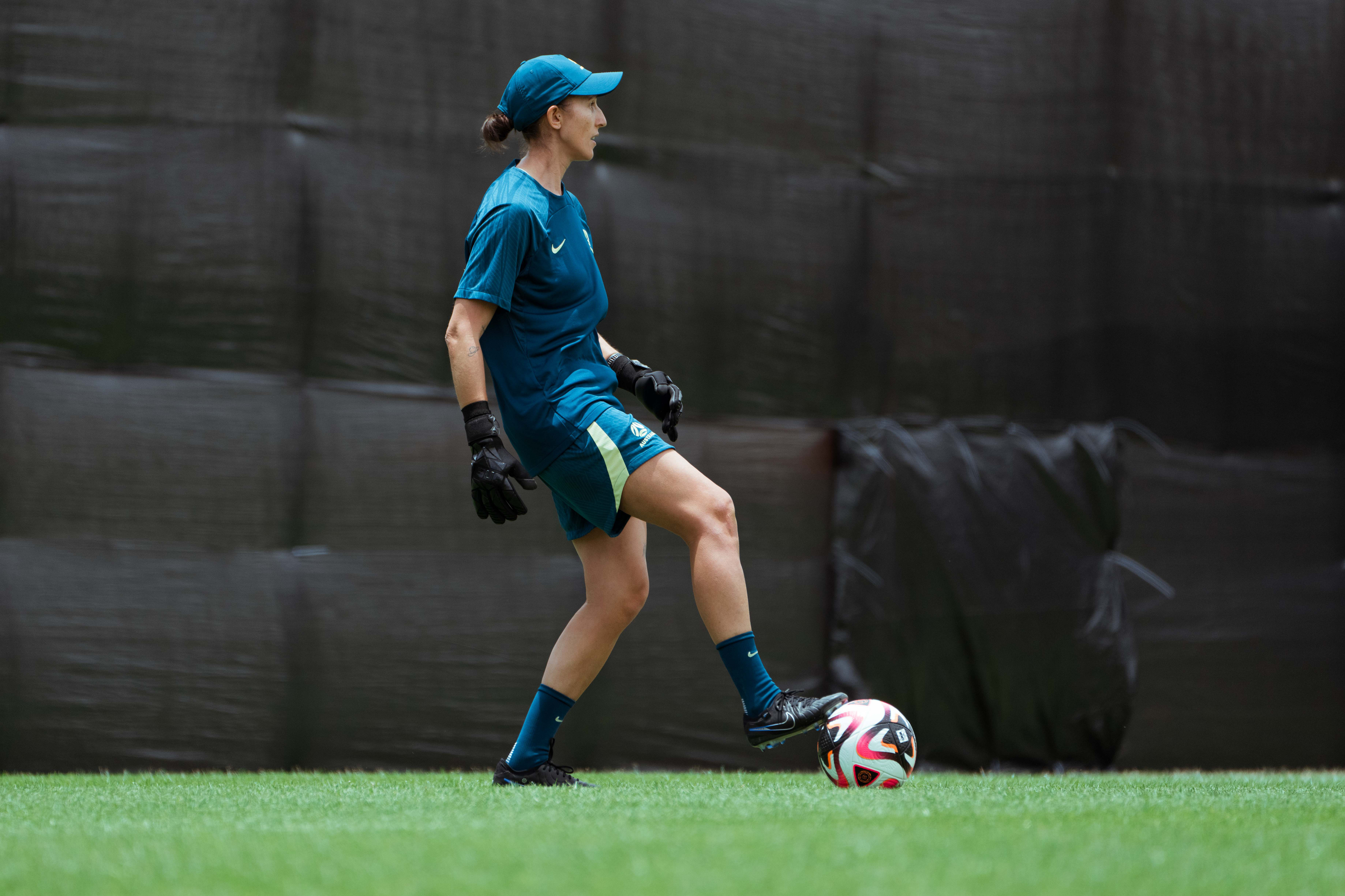 Trudy Simmons during the FIFA U20 Women's World Cup in Colombia. (Photo: Ann Odong/Football Australia)
